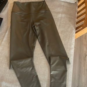 Aerie shiny leggings